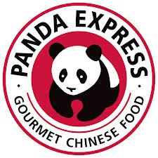 Panda express gourmet chinese food logo.