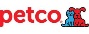 Petco logo with a dog and a cat.