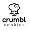 Crumb cookies logo on a white background.